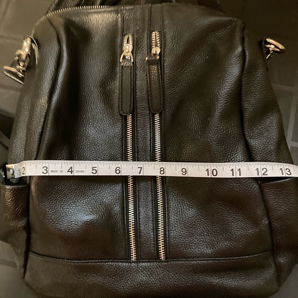 SOLD Leather Backpack Purse - Picture 6 of 7